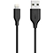 شارژر همراه انکر مدل A1214 PowerCore ظرفیت 10400 میلی آمپر ساعت به همراه کابل تبدیل USB به لایتنینگ انکر مدل A8111 PowerLine به طول 90 سانتی متر